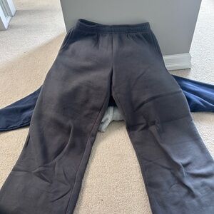 Edikted Black Straight Leg Pants